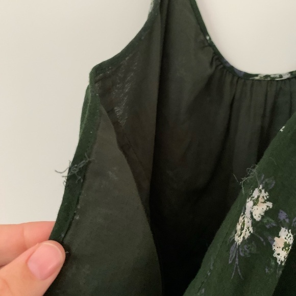 Current Elliot Green Floral Strappy Dress - Picture 8 of 8